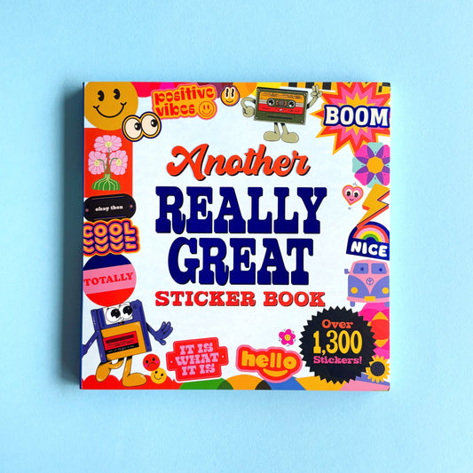Libro de Stickers Another Really Great Sticker Book (más de 1.300 stickers)