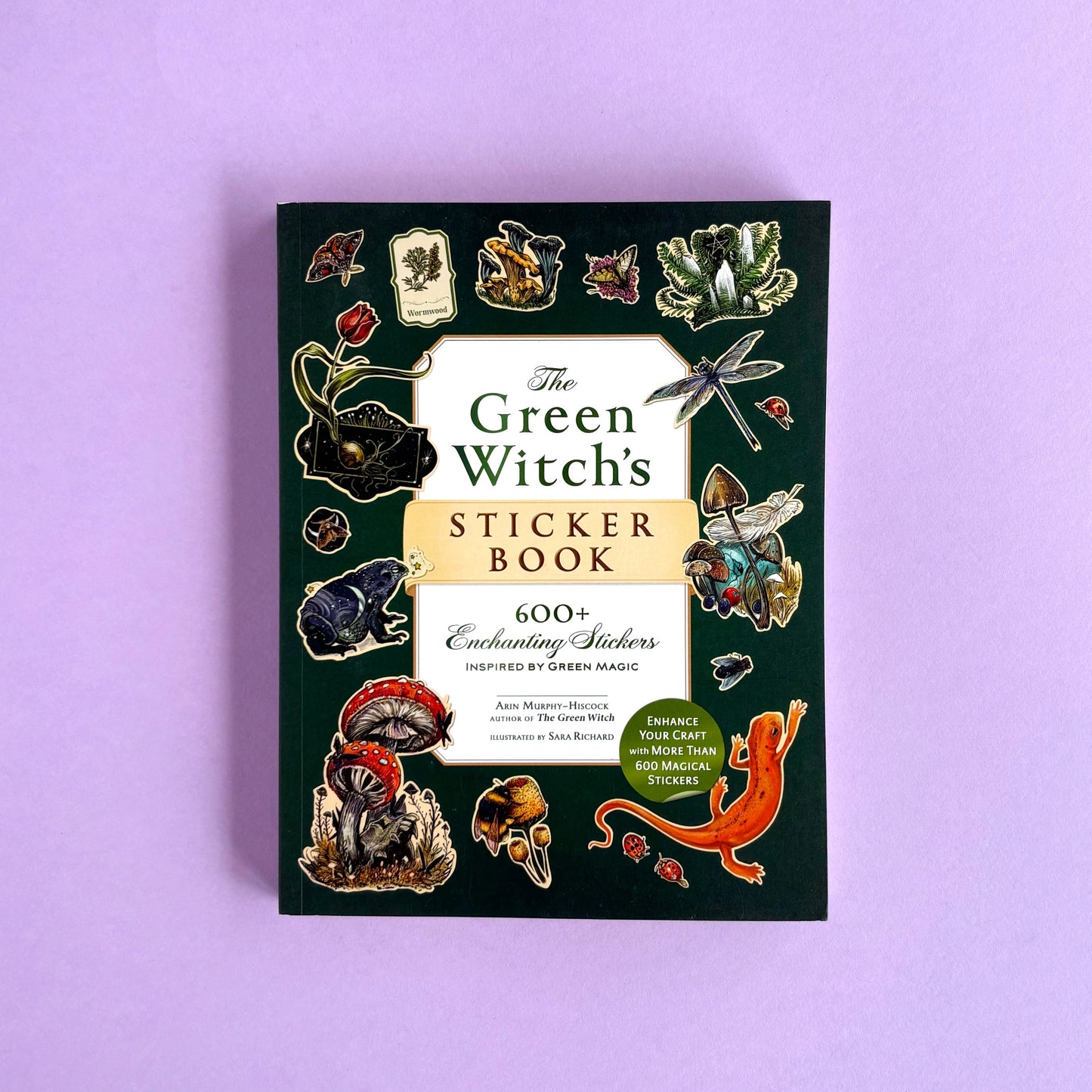 Libro de Stickers The Green Witch's Sticker Book