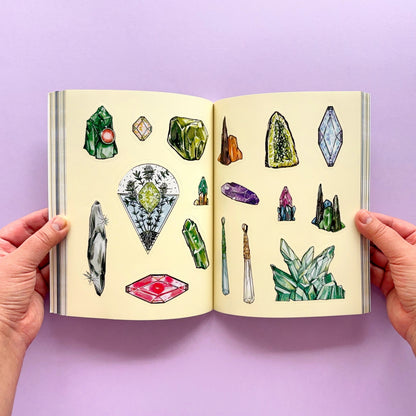 Libro de Stickers The Green Witch's Sticker Book