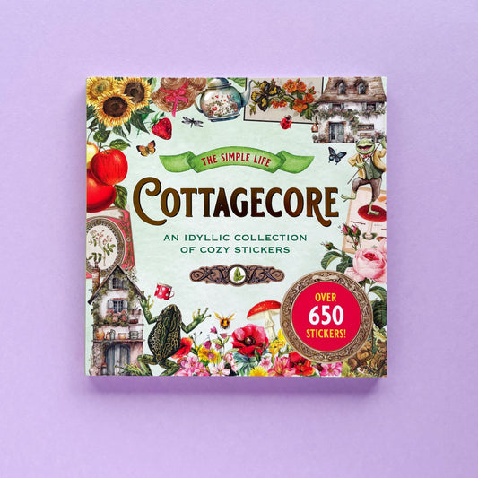 Libro de Stickers Cottagecore- Más de 650 stickers