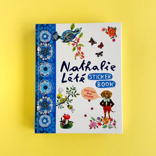 El libro de stickers y papeles de Nathalie Lété - Más de 800 stickers