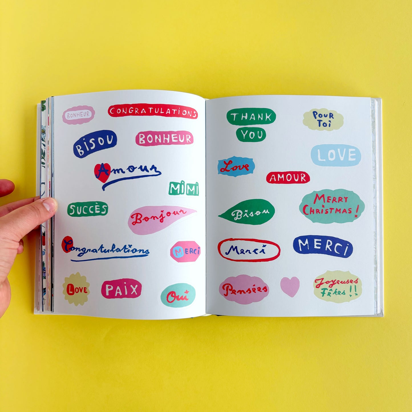 El libro de stickers de Nathalie Lété - Más de 800 stickers