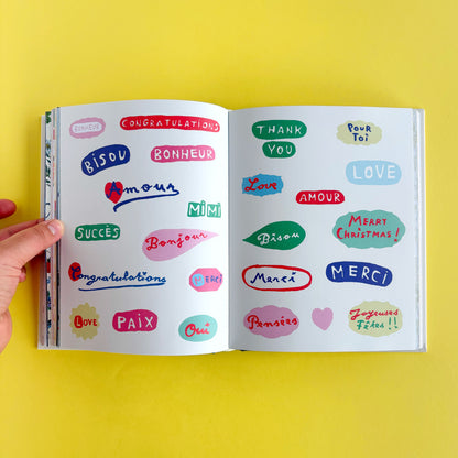 El libro de stickers de Nathalie Lété - Más de 800 stickers
