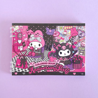 Libro argollado para colorear - Sanrio