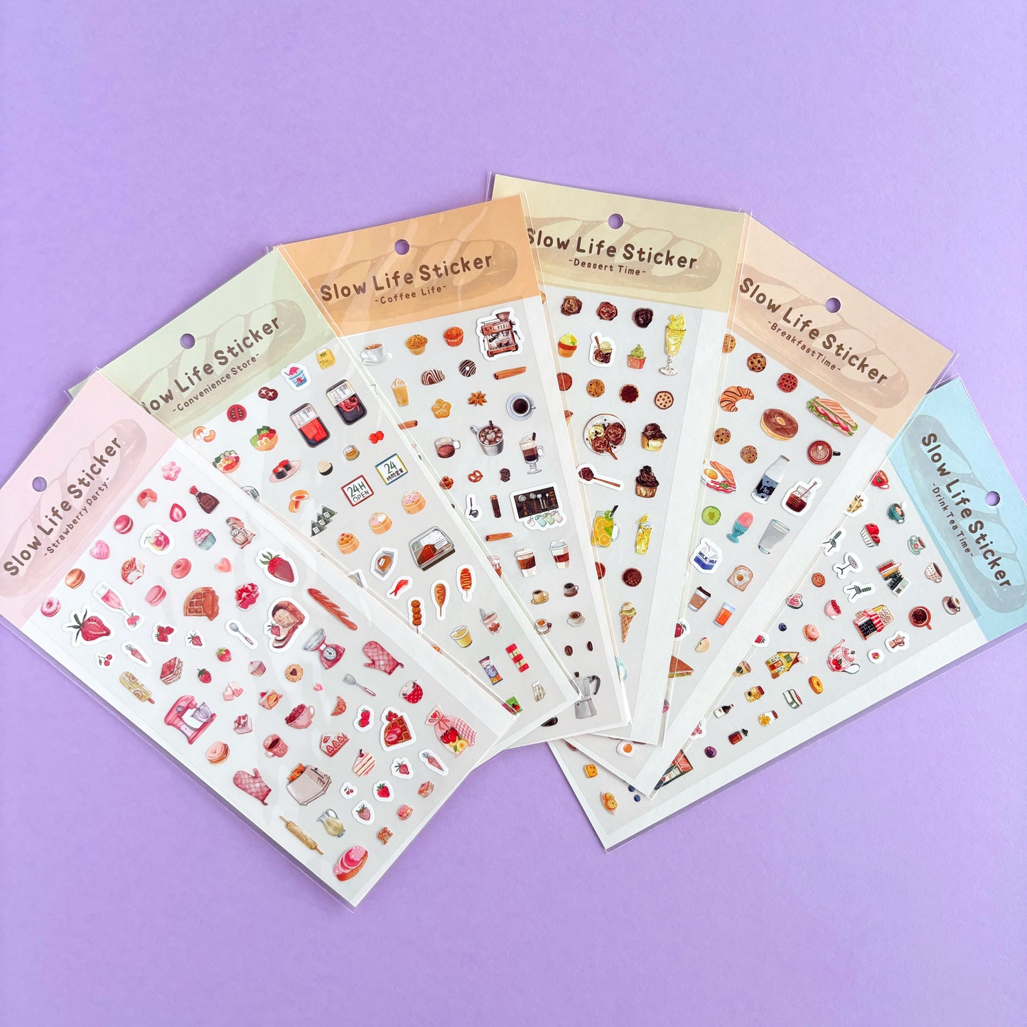 Mini Stickers Slow Life – 1 hoja