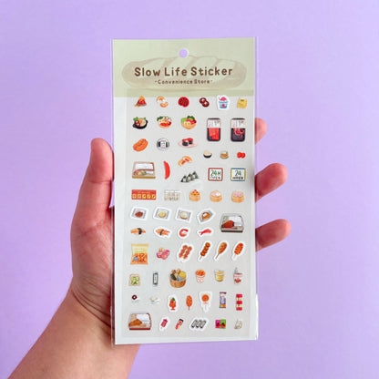 Mini Stickers Slow Life – 1 hoja