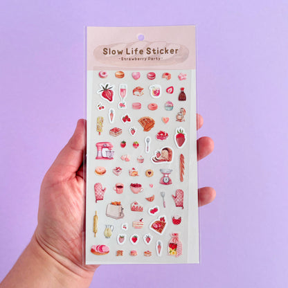 Mini Stickers Slow Life – 1 hoja