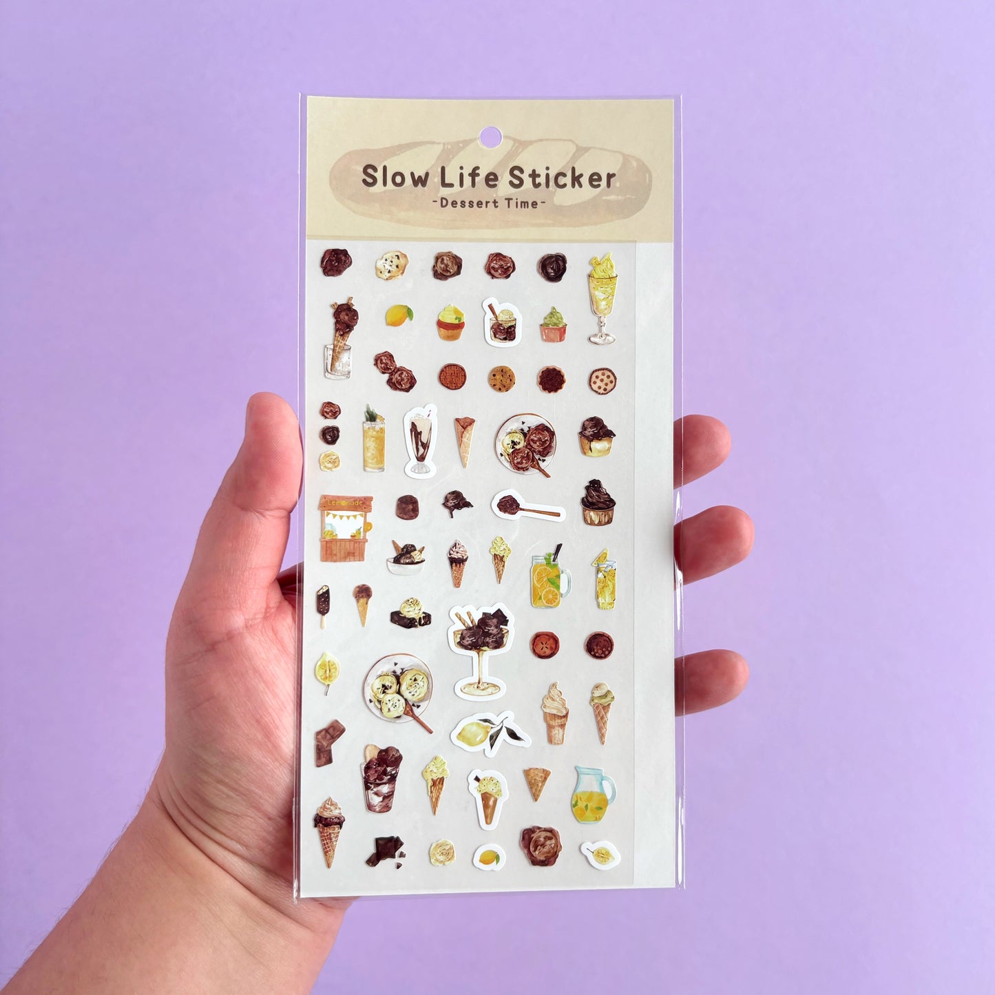 Mini Stickers Slow Life – 1 hoja