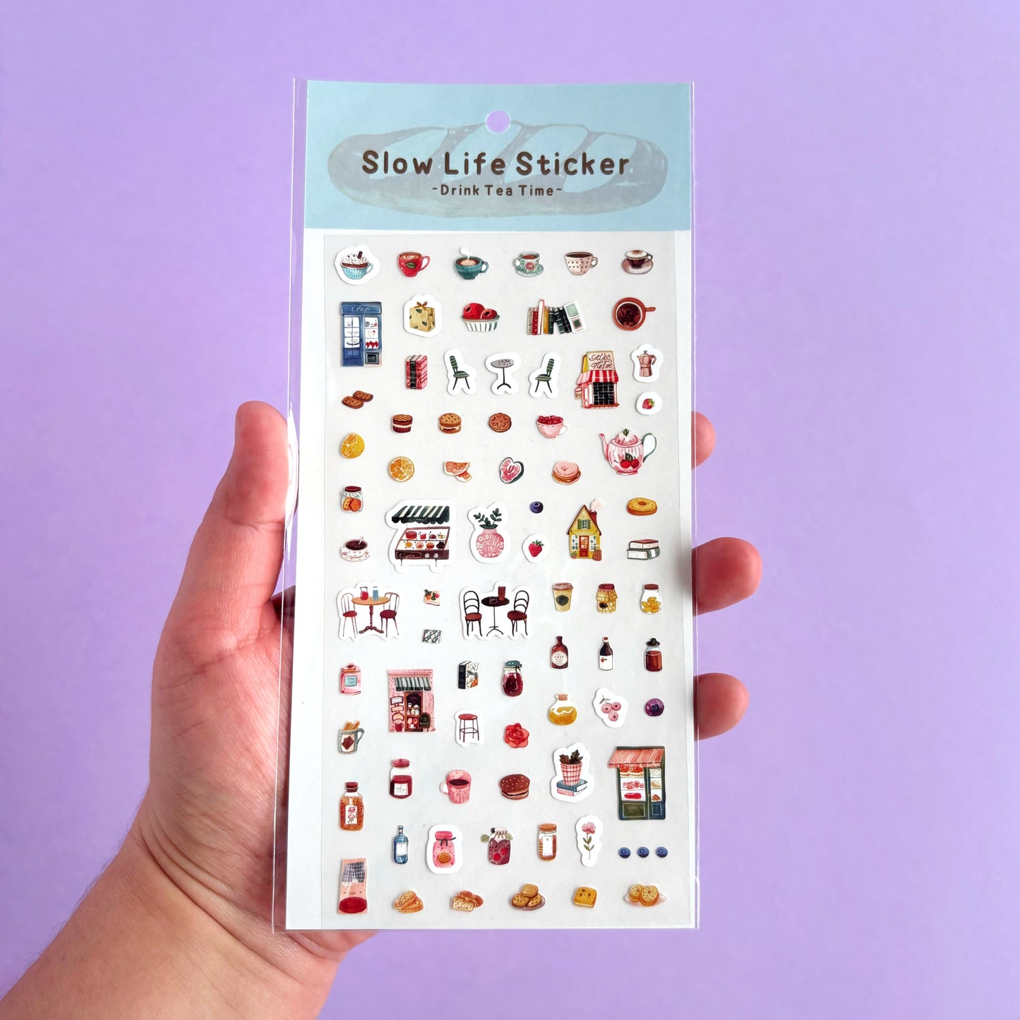 Mini Stickers Slow Life – 1 hoja