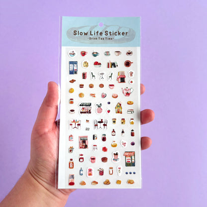 Mini Stickers Slow Life – 1 hoja