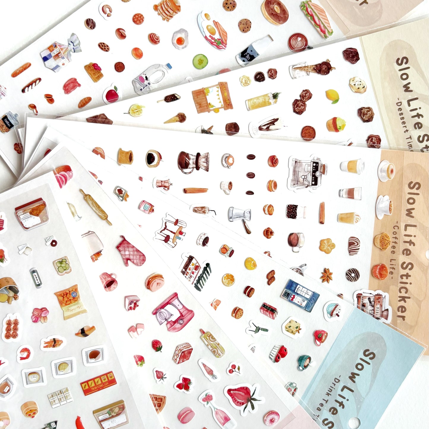 Mini Stickers Slow Life – 1 hoja