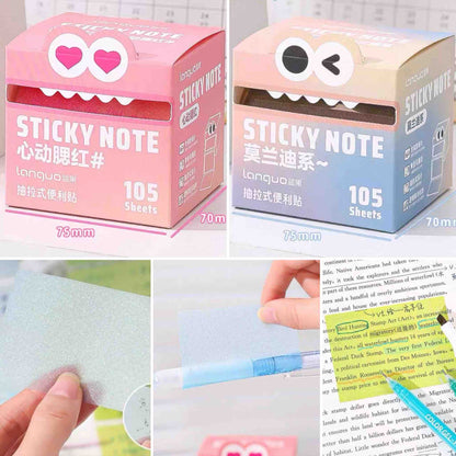 Sticky Notes Escarchados – Cute Monster