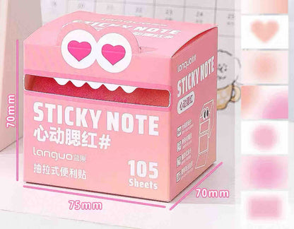 Sticky Notes Escarchados – Cute Monster