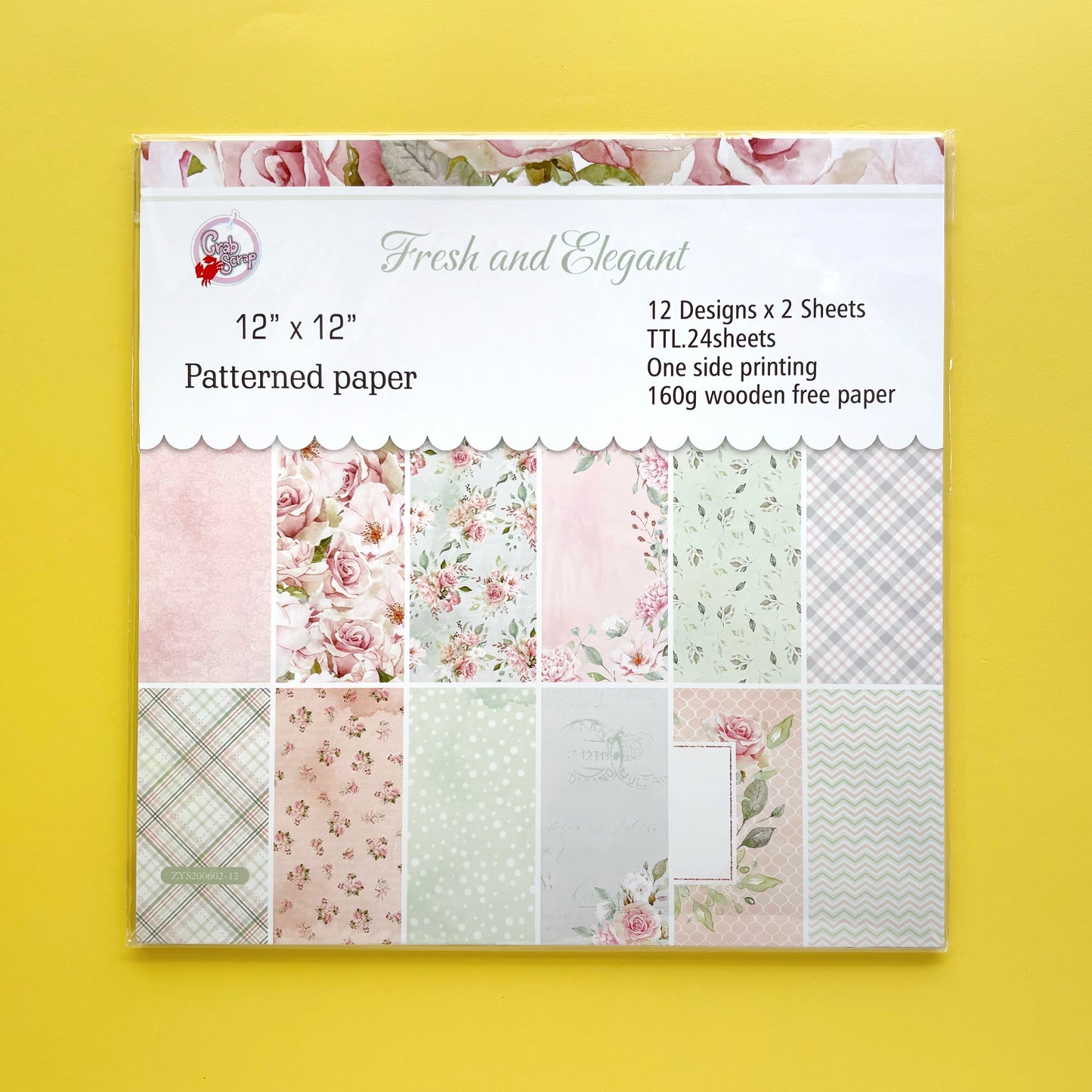 Set de papeles finos x 24 unidades Fresh and elegant