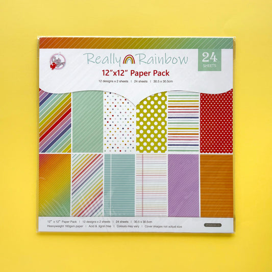 Set de papeles finos x 24 unidades - Really rainbow