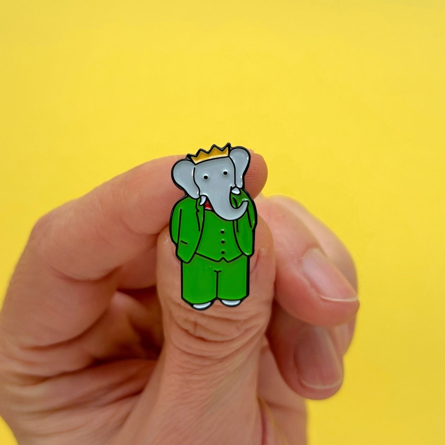Pin metálico elefante Babar