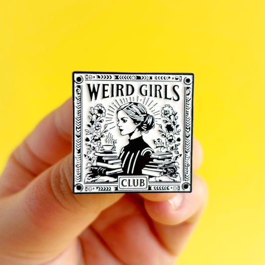 Pin Weird Girls Club - Bookish