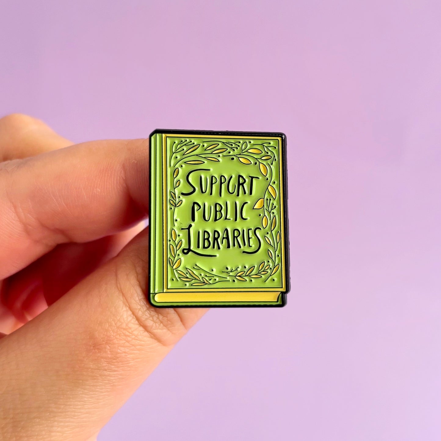 Pin Support Public Libraries