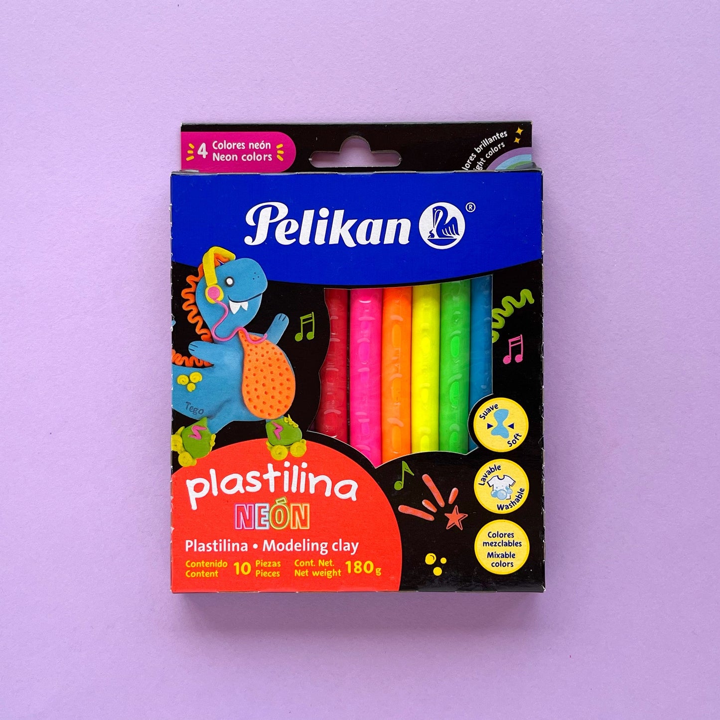 Plastilina Neón X10