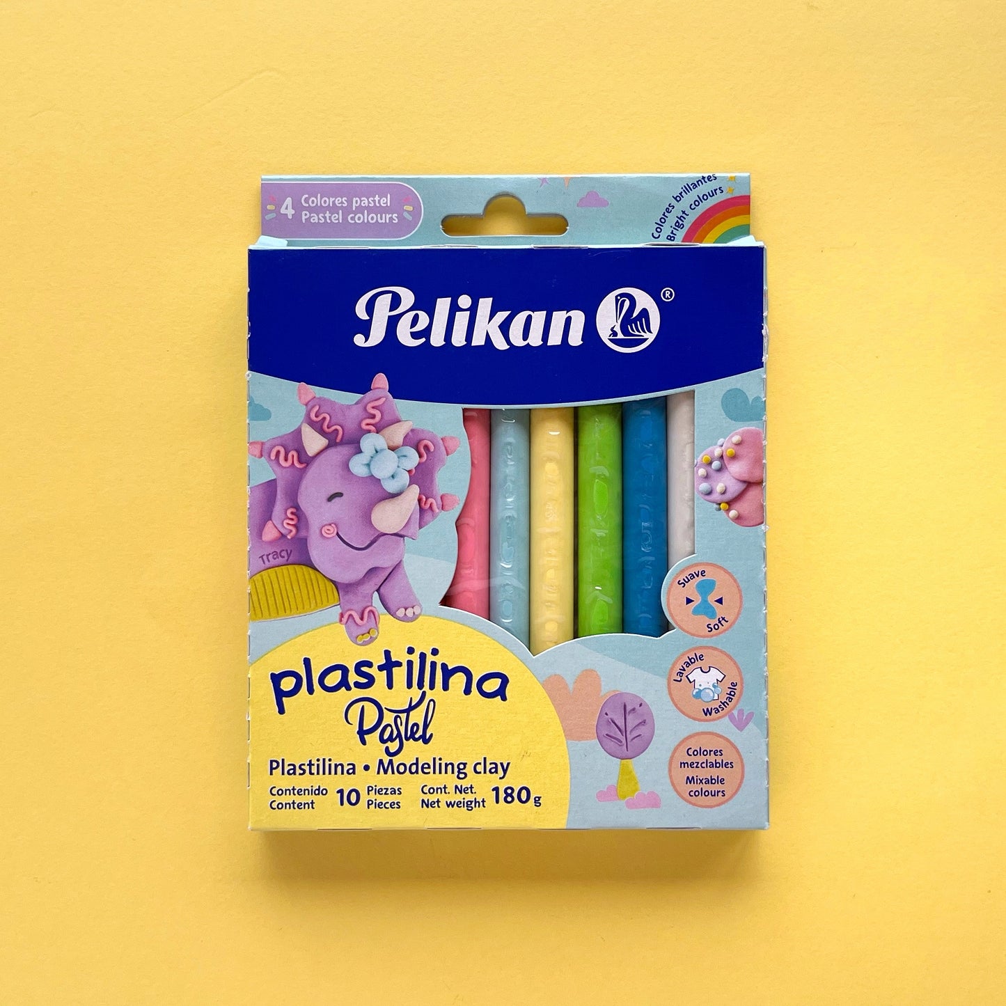 Plastilina Pastel X10