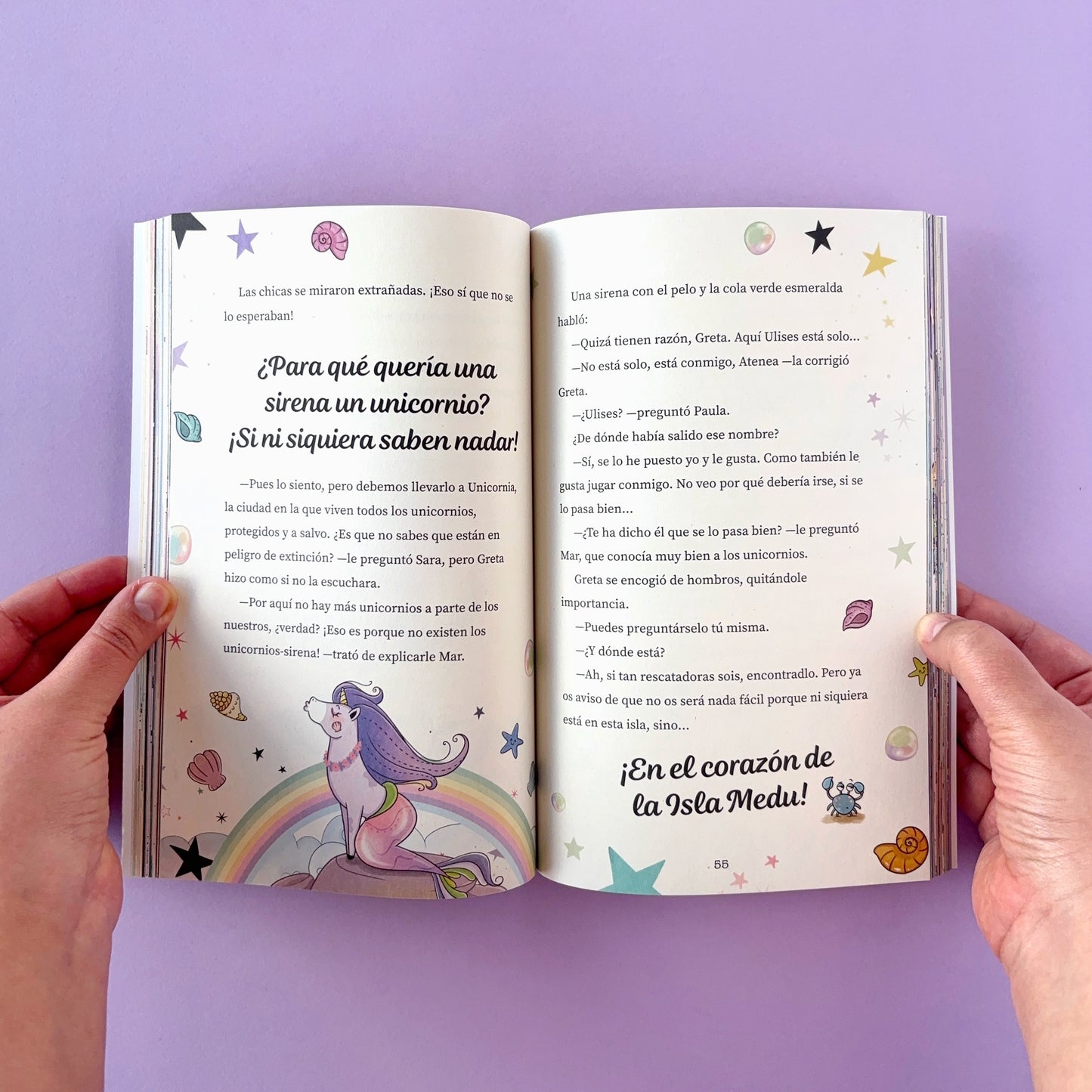 Rescatadoras de Unicornios 1. Viaje al país de las sirenas - Libro de narrativa infantil