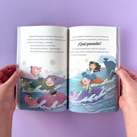 Rescatadoras de Unicornios 1. Viaje al país de las sirenas - Libro de narrativa infantil