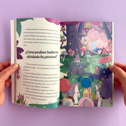 Rescatadoras de Unicornios 2. Viaje al país de las hadas - Libro de narrativa infantil