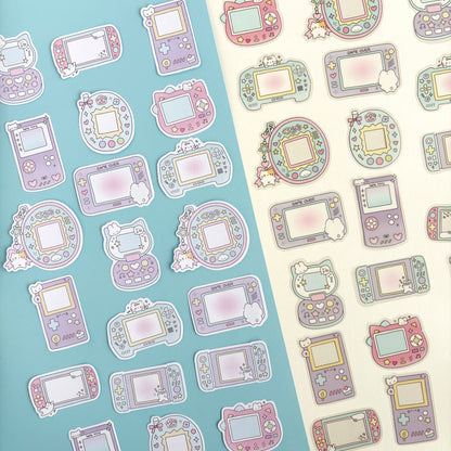 Retro Digital Dreams – Set de Stickers (40 piezas)