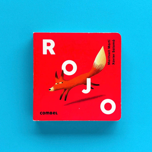 Rojo -  Libro album ilustrado en cartoné