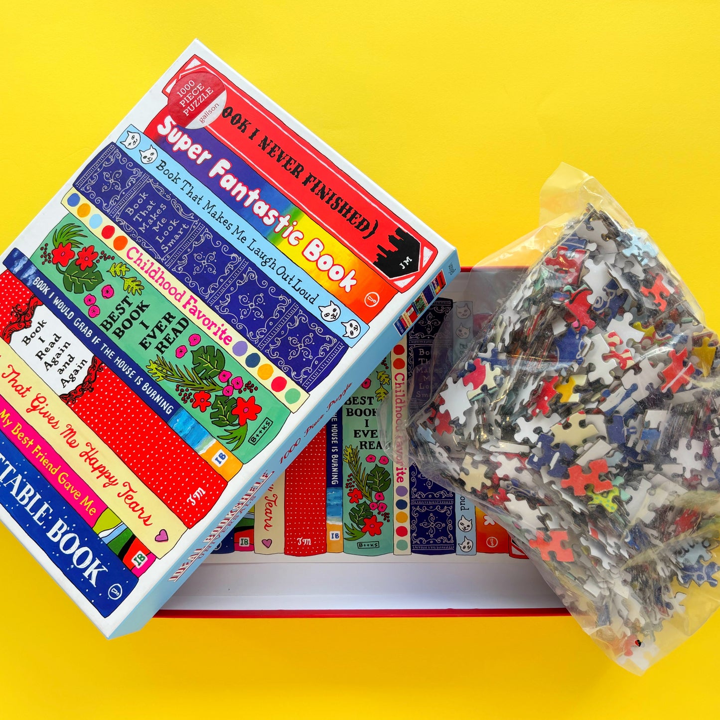 Rompecabezas Ideal Bookshelf – 1000 piezas