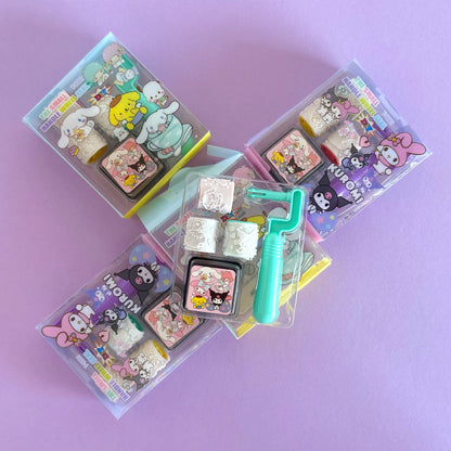 Caja de Sellos Rodillo x3 – Sanrio