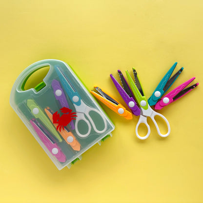 Set de Tijeras para Corte Creativo con Puntas Intercambiables