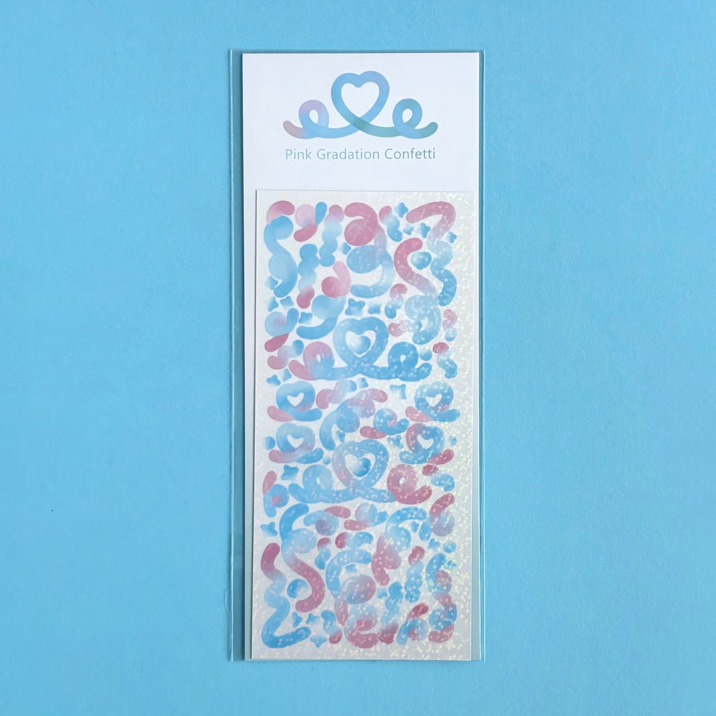 Stickers Glow Confetti (venta por unidad)