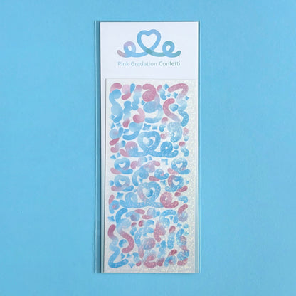 Stickers Glow Confetti (venta por unidad)