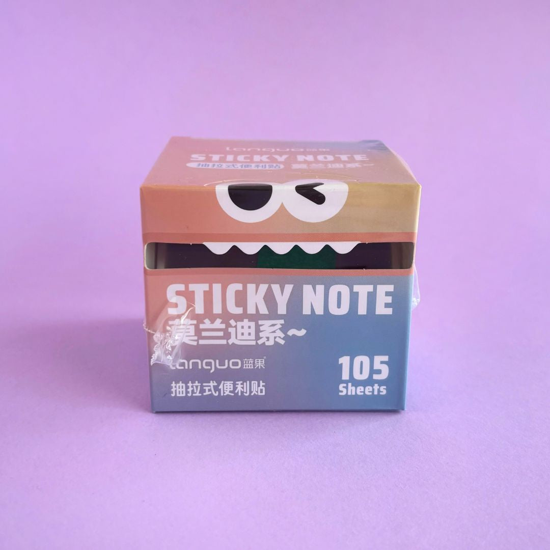 Sticky Notes Escarchados – Cute Monster