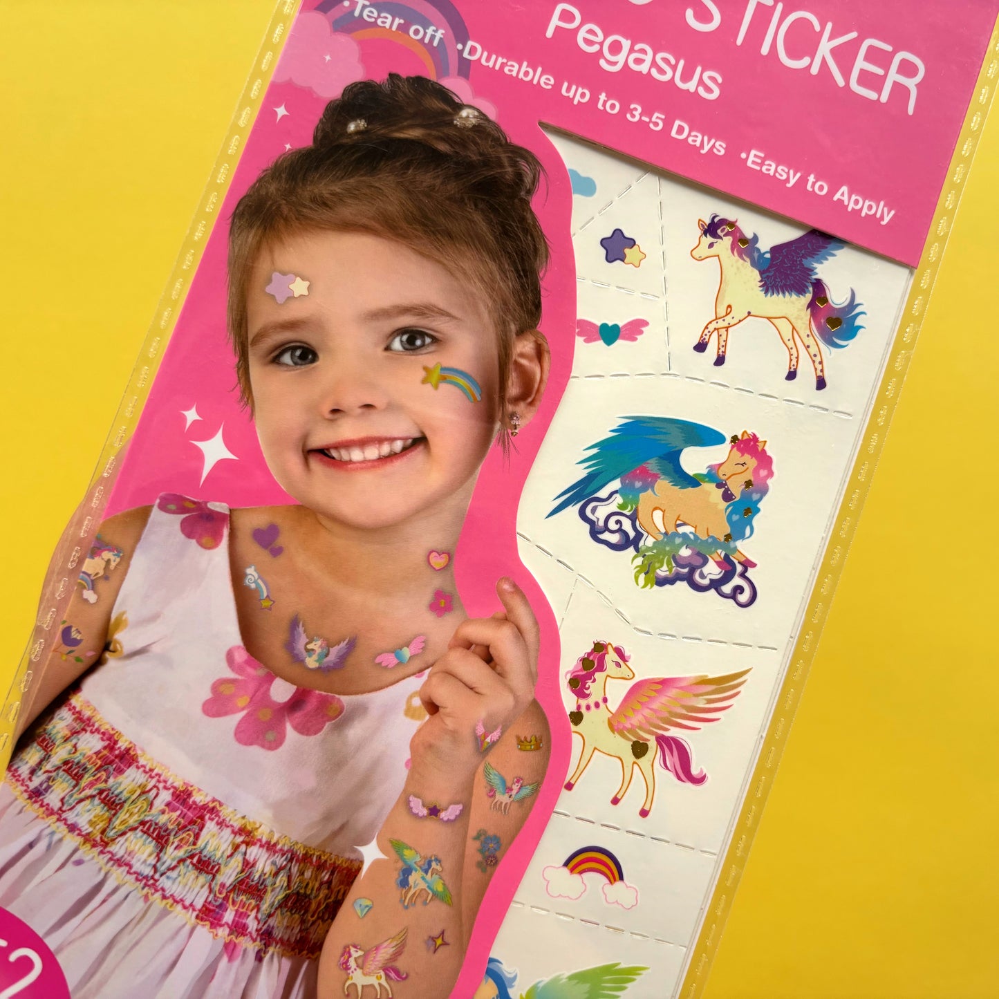 Tatuajes temporales pegasos 52 piez