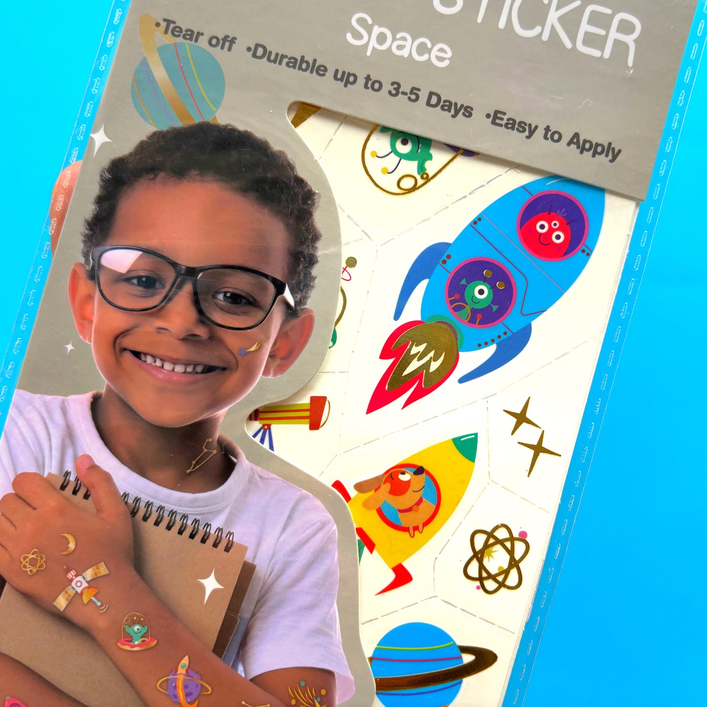 Tatuajes temporales espacio 53 piezas