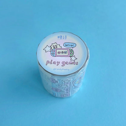 Tech Nostalgia - Stickers en rollo