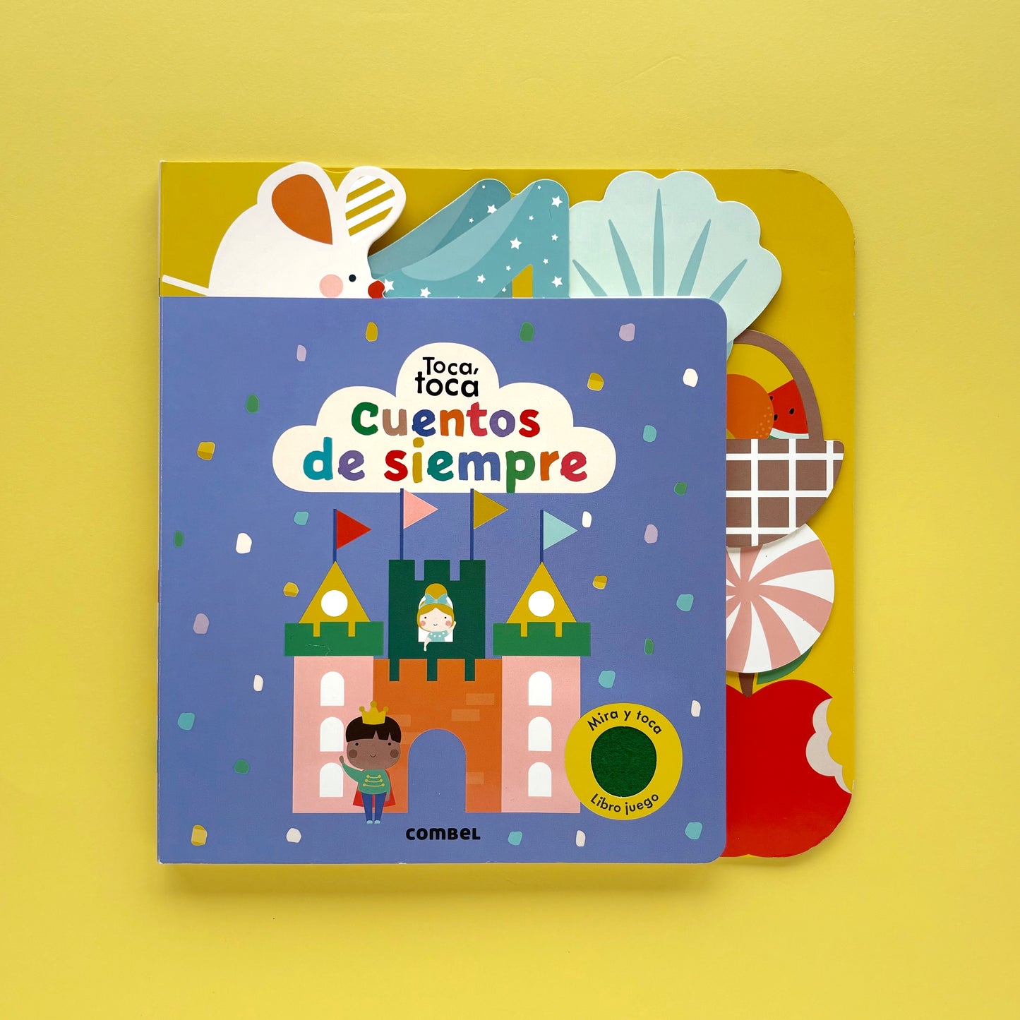 Cuentos de Siempre. Toca, toca - Libro juego sensorial