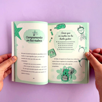 Unicornia 5. Un campamento en las nubes - Libro de narrativa infantil.