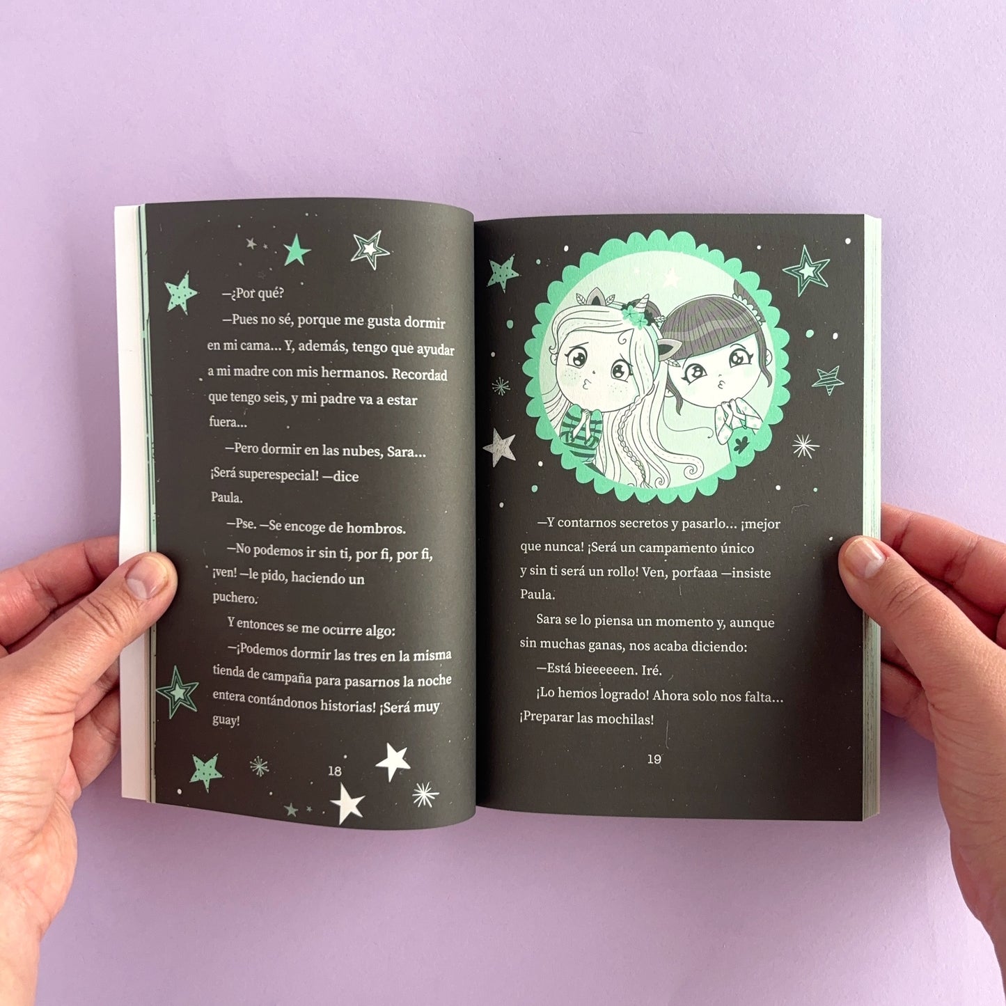 Unicornia 5. Un campamento en las nubes - Libro de narrativa infantil.