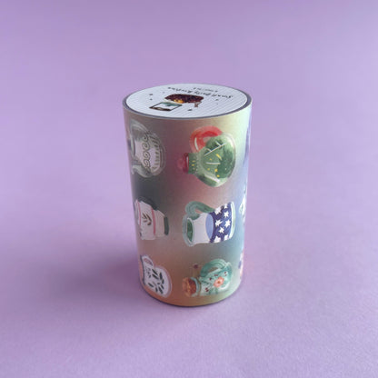 Sweet Daily Routine – Washi Stickers en Rollo Grande