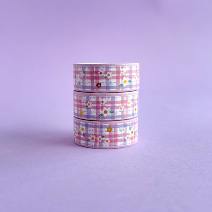 Washi tapes variados con detalles brillantes en foil - 2 metros - Venta por unidad