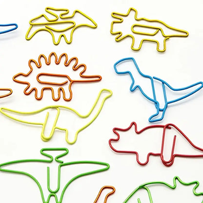 Bolsa Clips de dinosaurio para papel