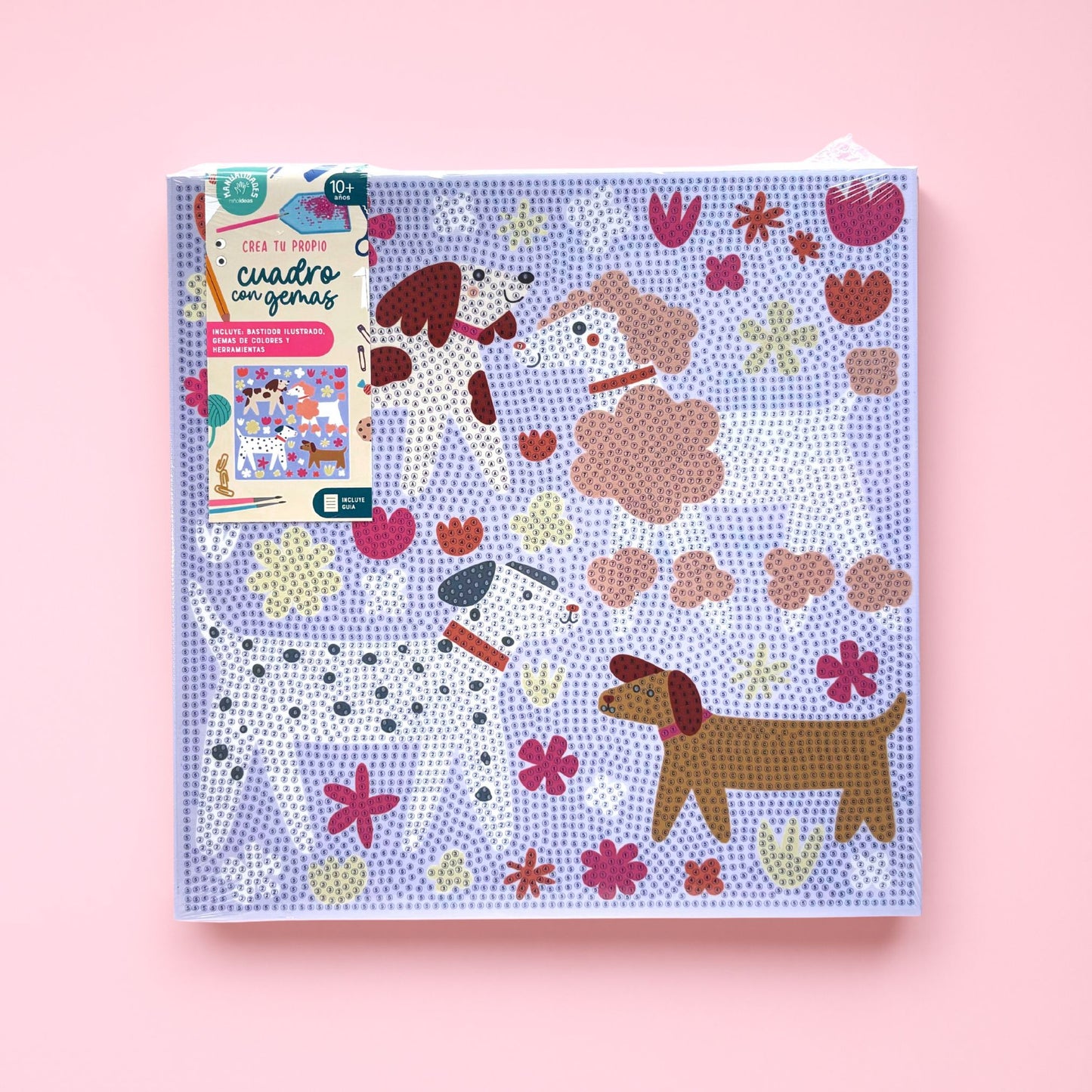 Set de creación Pinta con gemas avanzado – Perros