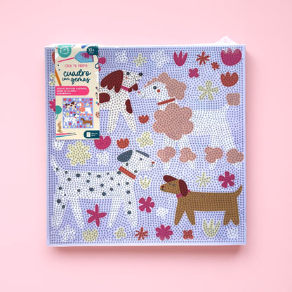 Set de creación Pinta con gemas avanzado – Perros