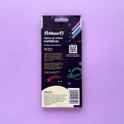 Lapices de colores metálicos