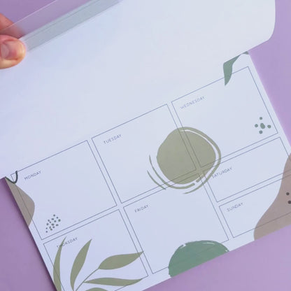 Weekly Planner - Planeador semanal con portada protectora