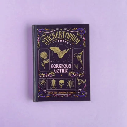 Libro de Stickers Stickertopium: Gorgeous Gothic - Más de 400 stickers