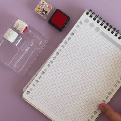 Caja de Sellos Rodillo x3 – Sanrio